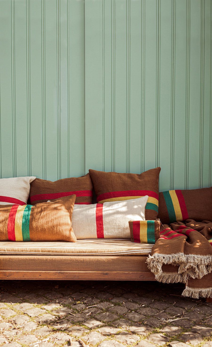 Льняная и шерстяная квадратная подушка Libeco Home Манитоба ARCH-00126286 - Вид №2