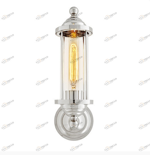 Бра Clayton от Eichholtz Хром 108586 EICHHOLTZ ПОД СТАРИНУ, ФОНАРЬ 059745 Прозрачный;хром 