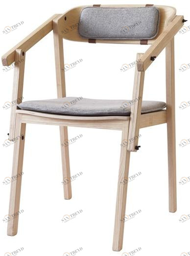Askia Стул ясеня со встроенной подушкой Atelier 1.c09.ah.mnt.ff