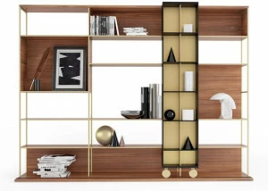 Punt Открытый деревянный книжный шкаф