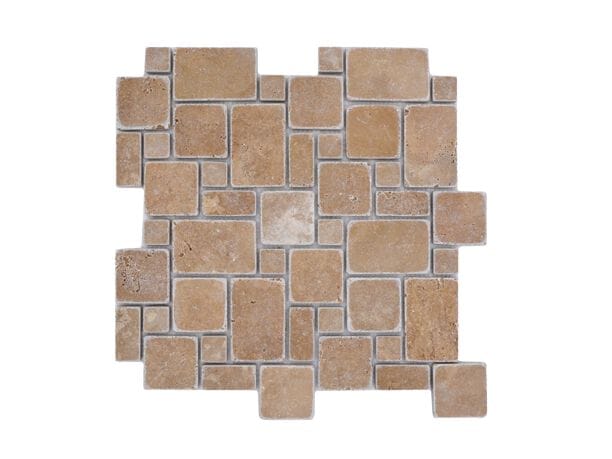 Пол из травертина грецкого ореха Mosaix Opus ARCH-00014578 - Вид №1