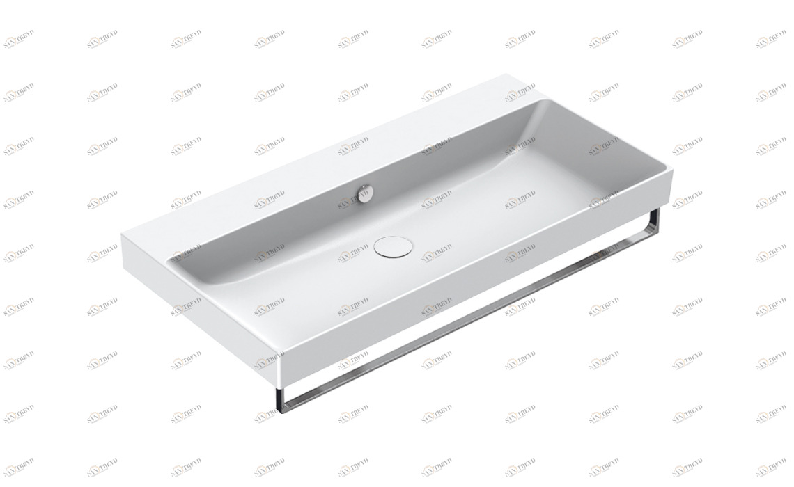 110ZPBM Накладная раковина консольная овальная CERAMICA CATALANO Colori