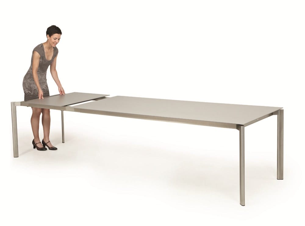 Выдвижной прямоугольный садовый стол FISCHER MÖBEL качели ARCH-00019352 - Вид №4