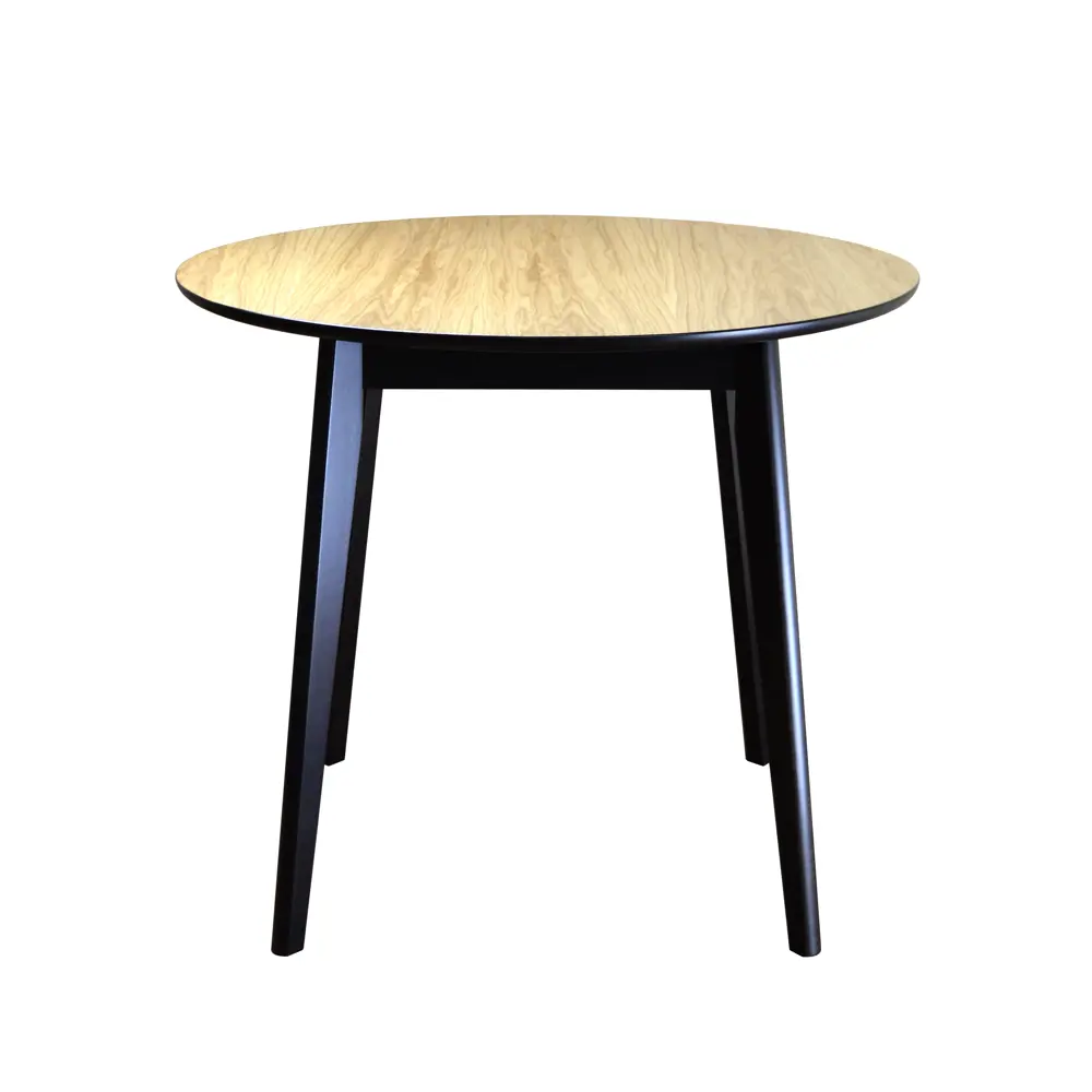 Стол кухонный Марсель круглый дерево 90x90x75 см цвет венге Santreyd STLM-2189053 - Вид №1