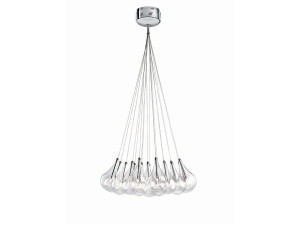 Стеклянный светодиодный подвесной светильник