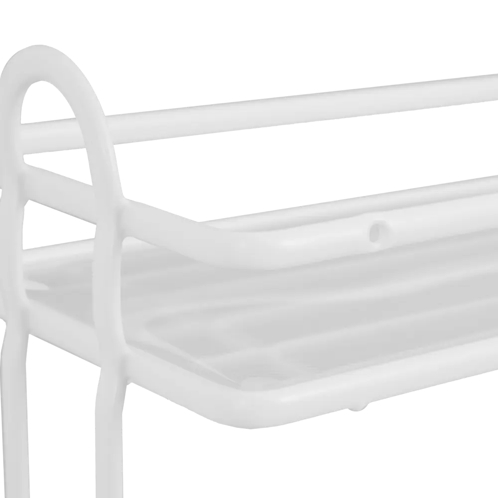 Полка для ванной двухъярусная Swensa Termo 29.1 см цвет белый SWR-1007 STLM-2052572 - Вид №1