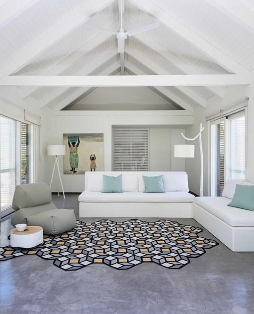 GAN Шерстяной коврик с геометрическими мотивами Kilim sun-id-1354422 - Вид №3