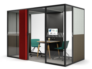 Мультимедийная акустическая офисная кабина
