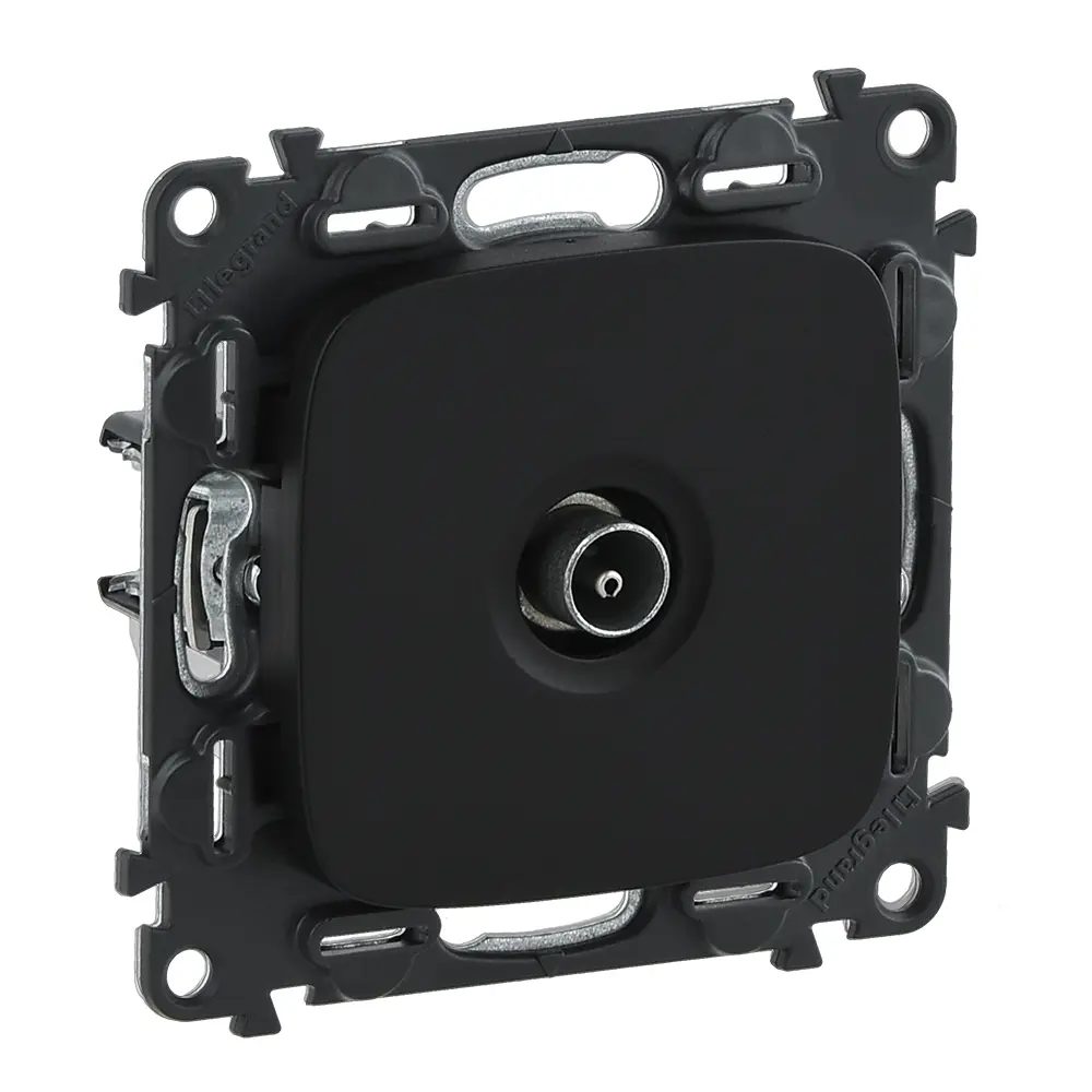 Розетка телевизионная Legrand VLN-A Звезда цвет антрацит Valena Allure STLM-2161325