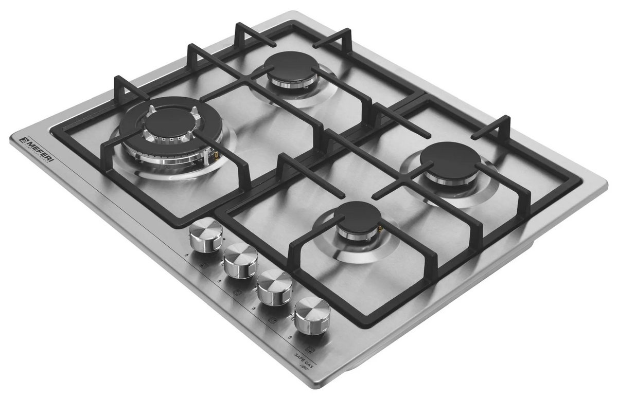 9168783 Газовая варочная поверхность Meferi MGH604IX LIGHT STDN-0139238 - Вид №3