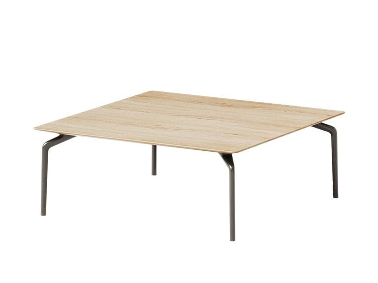 Деревянный квадратный низкий журнальный столик INCLASS Kern ARCH-00034374 - Вид №1