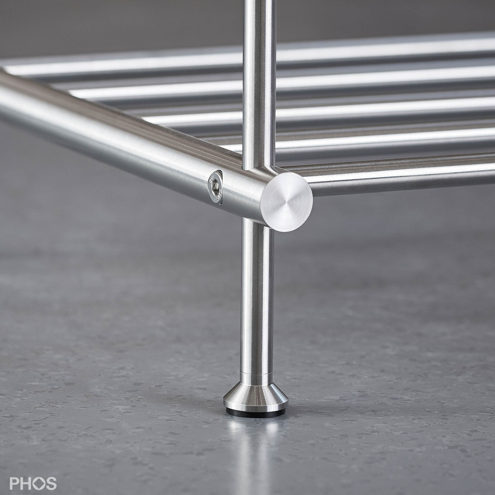 SR300-5 Полка для обуви узкая и высокая, 5 уровней, ширина 30 см. PHOS  - Вид №3