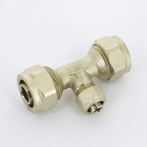 Тройник обжим редукционный HENCO 26х16х26