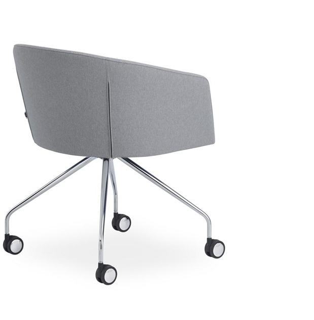 B&T Design Вращающееся кресло из ткани на колесиках sun-id-1403056 - Вид №2