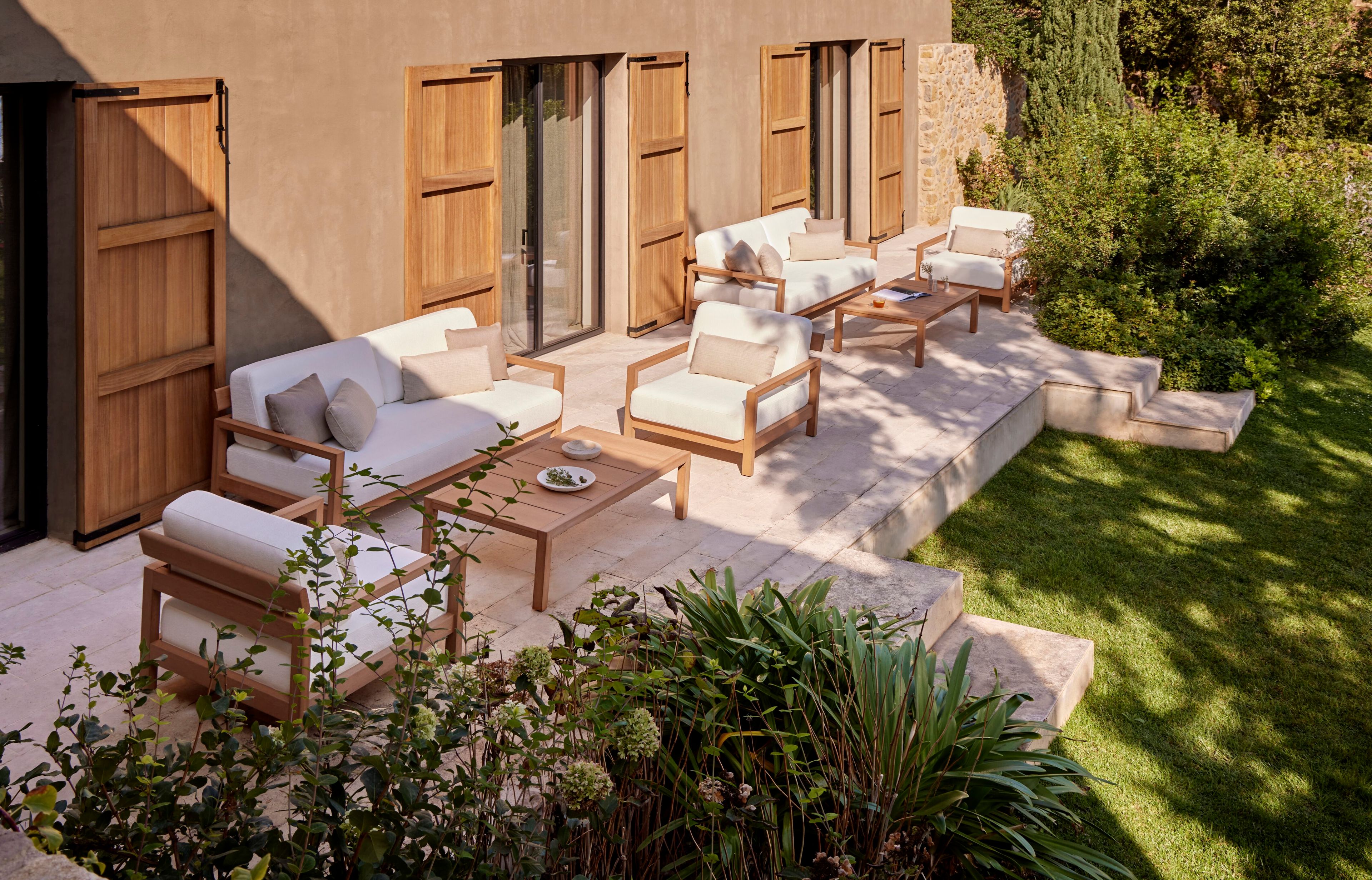 2-местный тканевый садовый диван POINT Kubik ARCH-00086393 - Вид №2