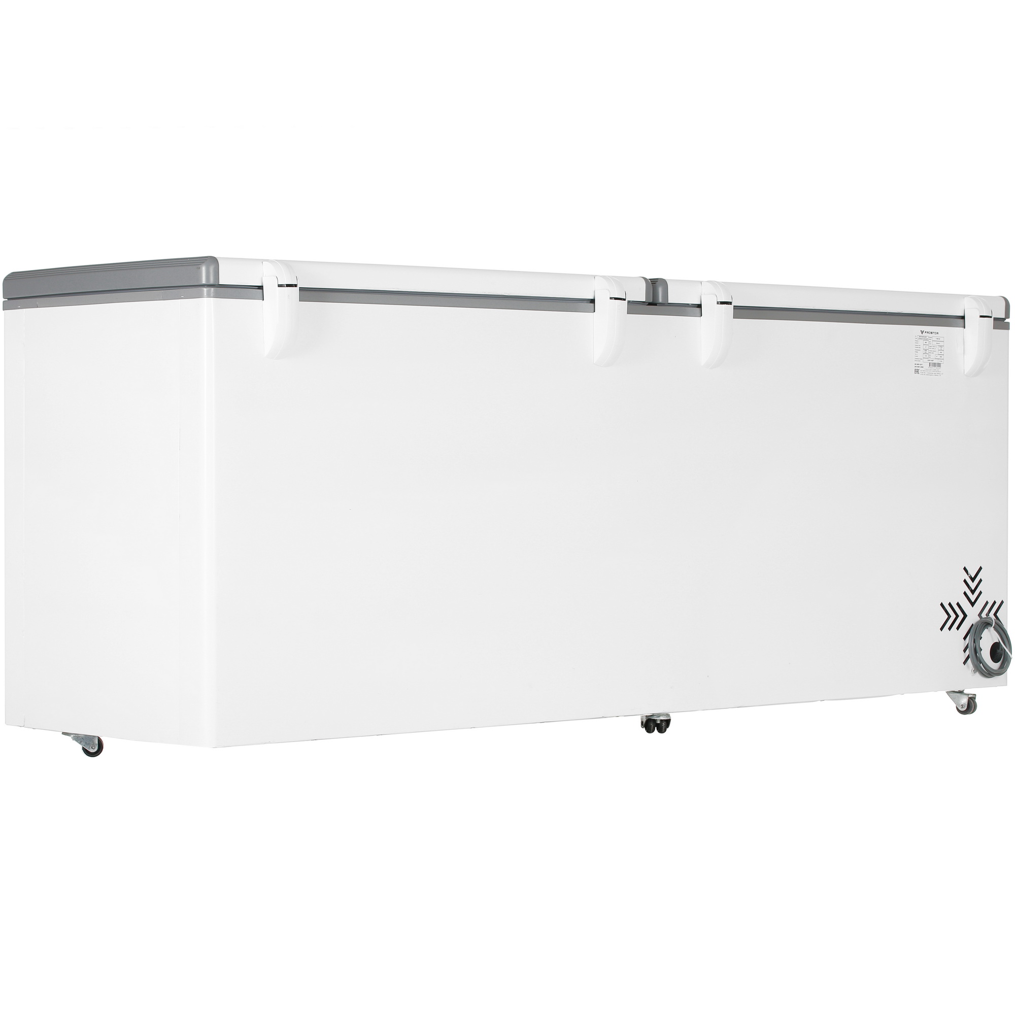 1229625 Морозильный ларь Frostor F 800 SD белый STDN-0073741 - Вид №4