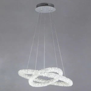 Подвесной светодиодный светильник Bogates Pandora 416/2 Strotskis BOGATES ДИЗАЙНЕРСКИЕ, PANDORA 200145 Хром