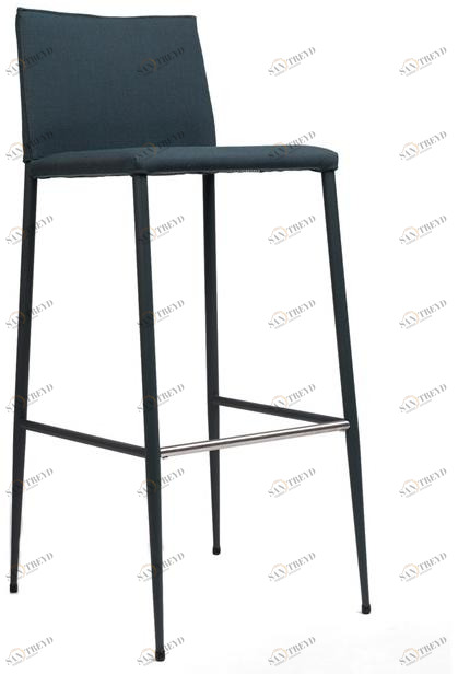 ONDARRETA Барный стул высокий тканевый со спинкой Moka sun-id-1416815