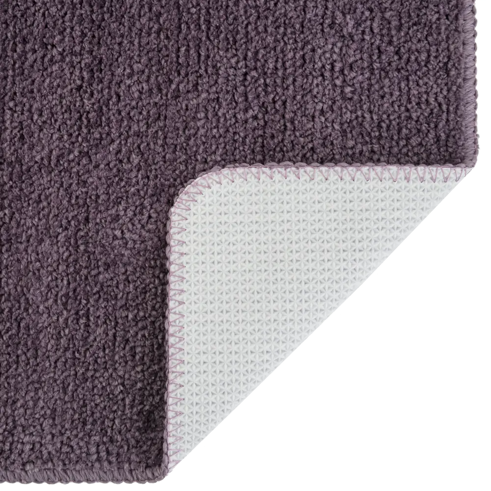 Коврик для ванной SWENSA Presto - бархатный комфорт в темно-фиолетовом исполнении 89414011 STLM-1574775 - Вид №2