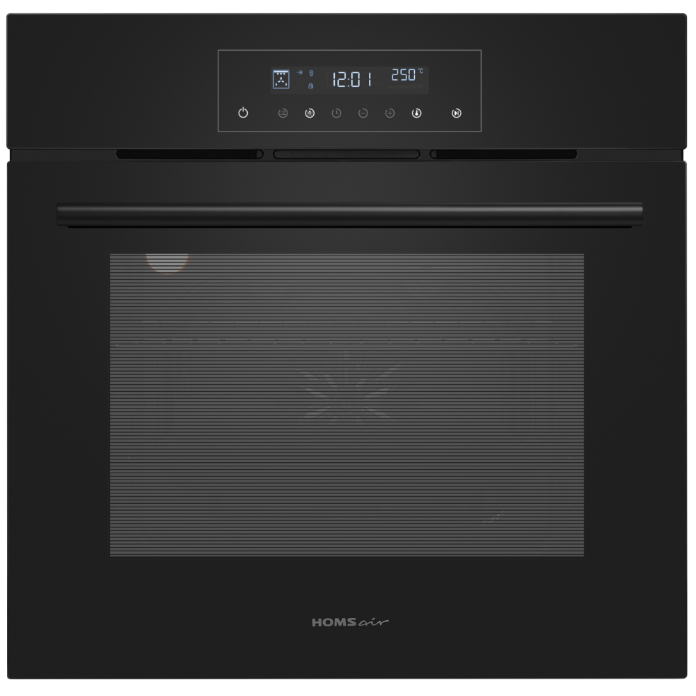 9100948 Электрический духовой шкаф HOMSair OEH606BK черный STDN-0131813