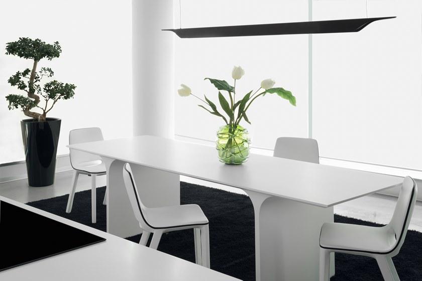 Maiullari Прямоугольный лакированный обеденный стол Wing sun-id-1483680 - Вид №5