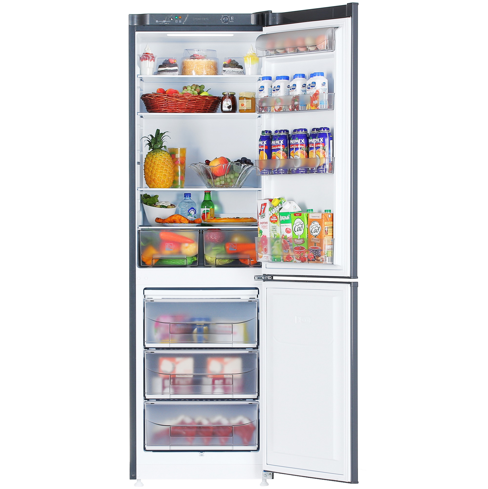 1098700 Холодильник с морозильником   Pozis RK-149 серый STDN-0068630 - Вид №5