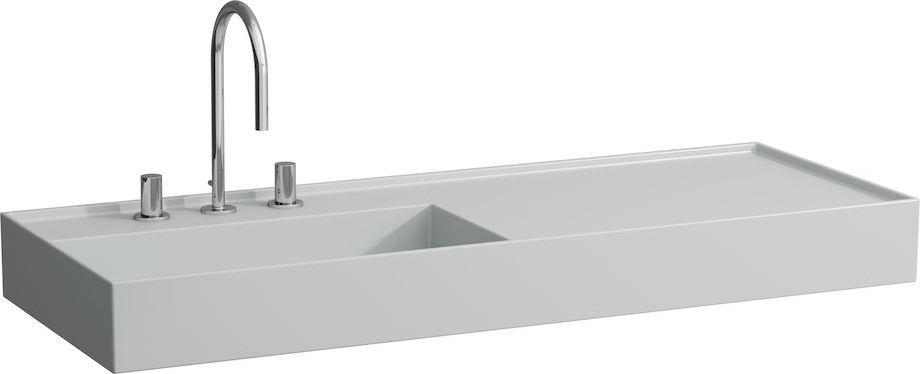 H8133324008151 Раковина, полочка справа, со специальным скрытым сливом LAUFEN PRO - Вид №9
