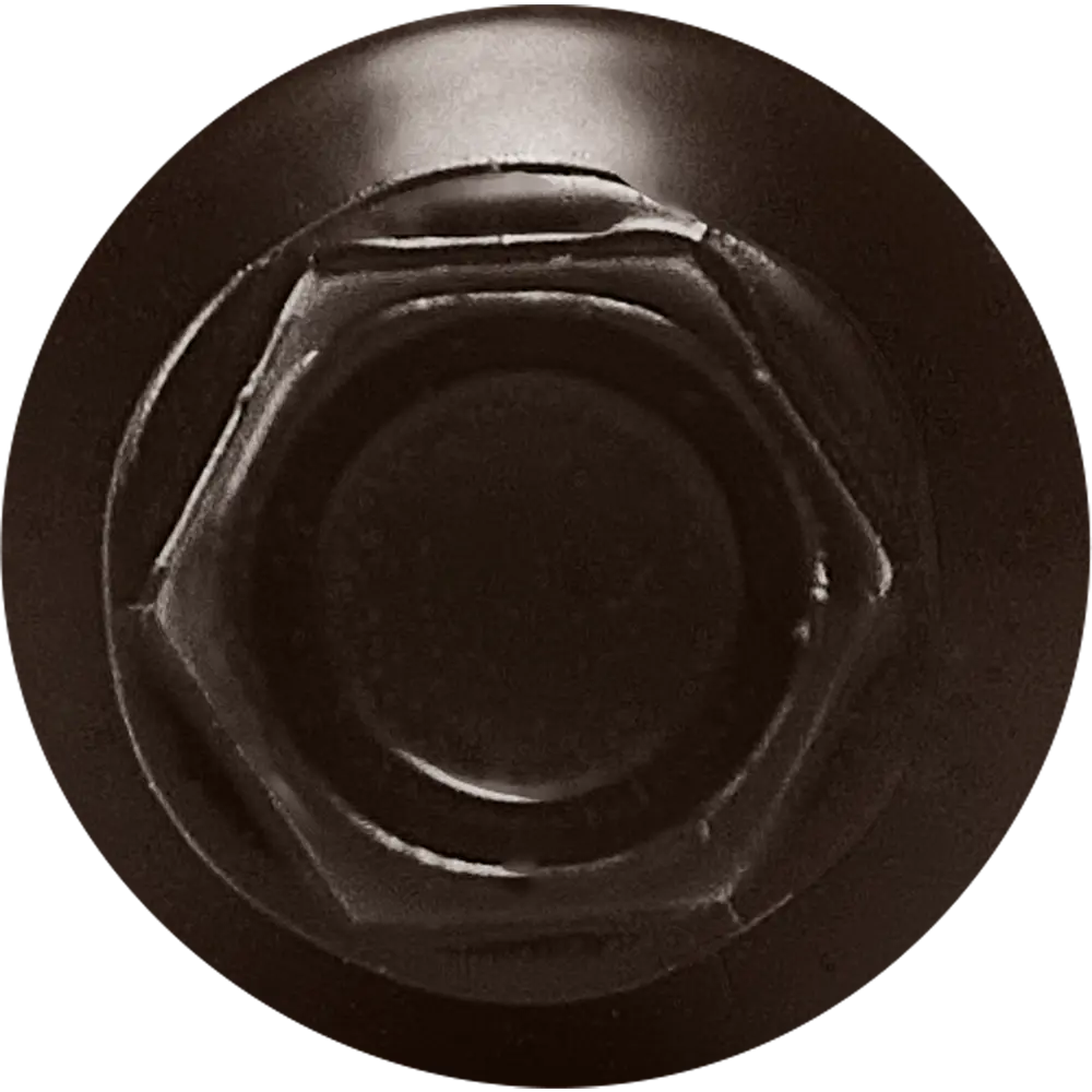 Саморезы кровельные по металлу DILWIS с буром 5.5x25 мм RAL 8017 12 шт STLM-2100146 - Вид №1