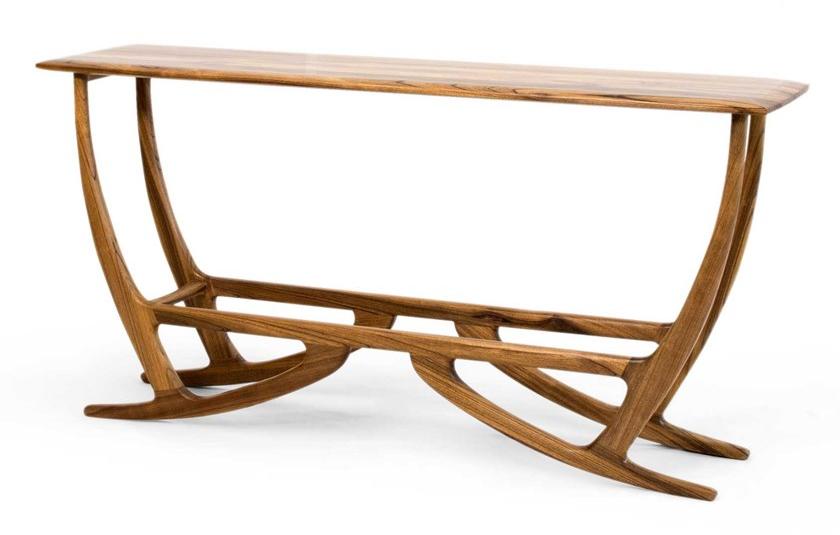 Mytto Прямоугольная консоль из ореха Larforma sun-id-1406728 - Вид №1