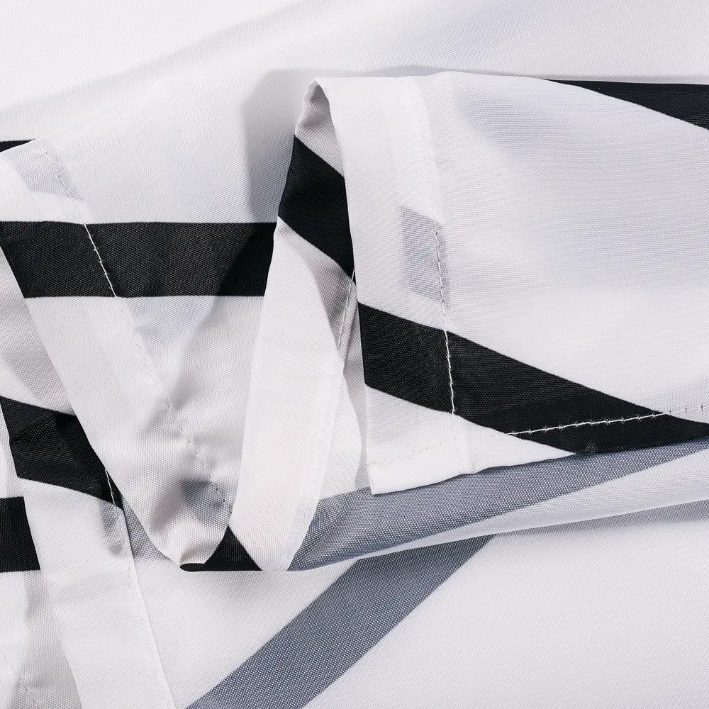 Штора для ванны Moroshka Memphis 180x200 см полиэстер цвет белый/красный STLM-2058758 - Вид №6