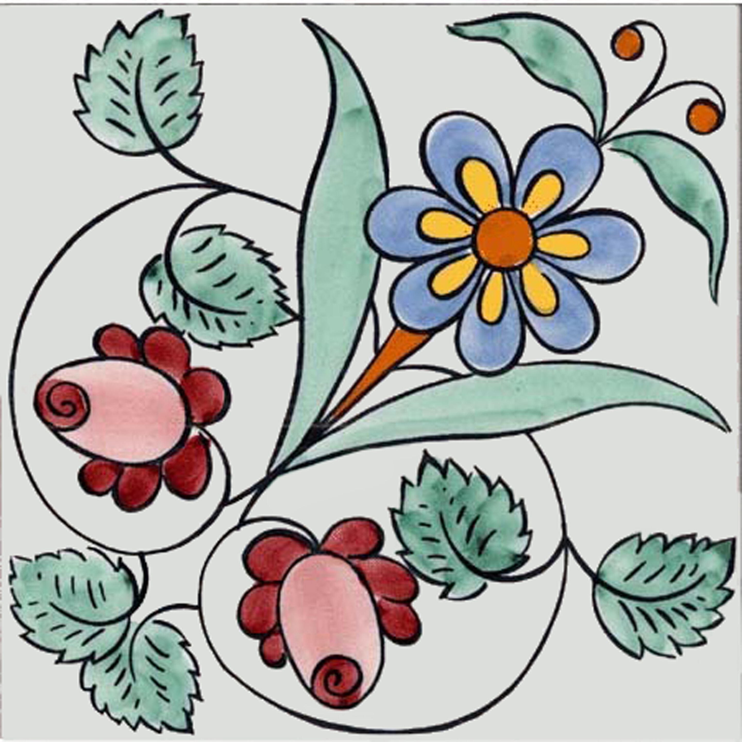 Пол / покрытие из глины ручной работы La Riggiola традиция ARCH-00090440 - Вид №2