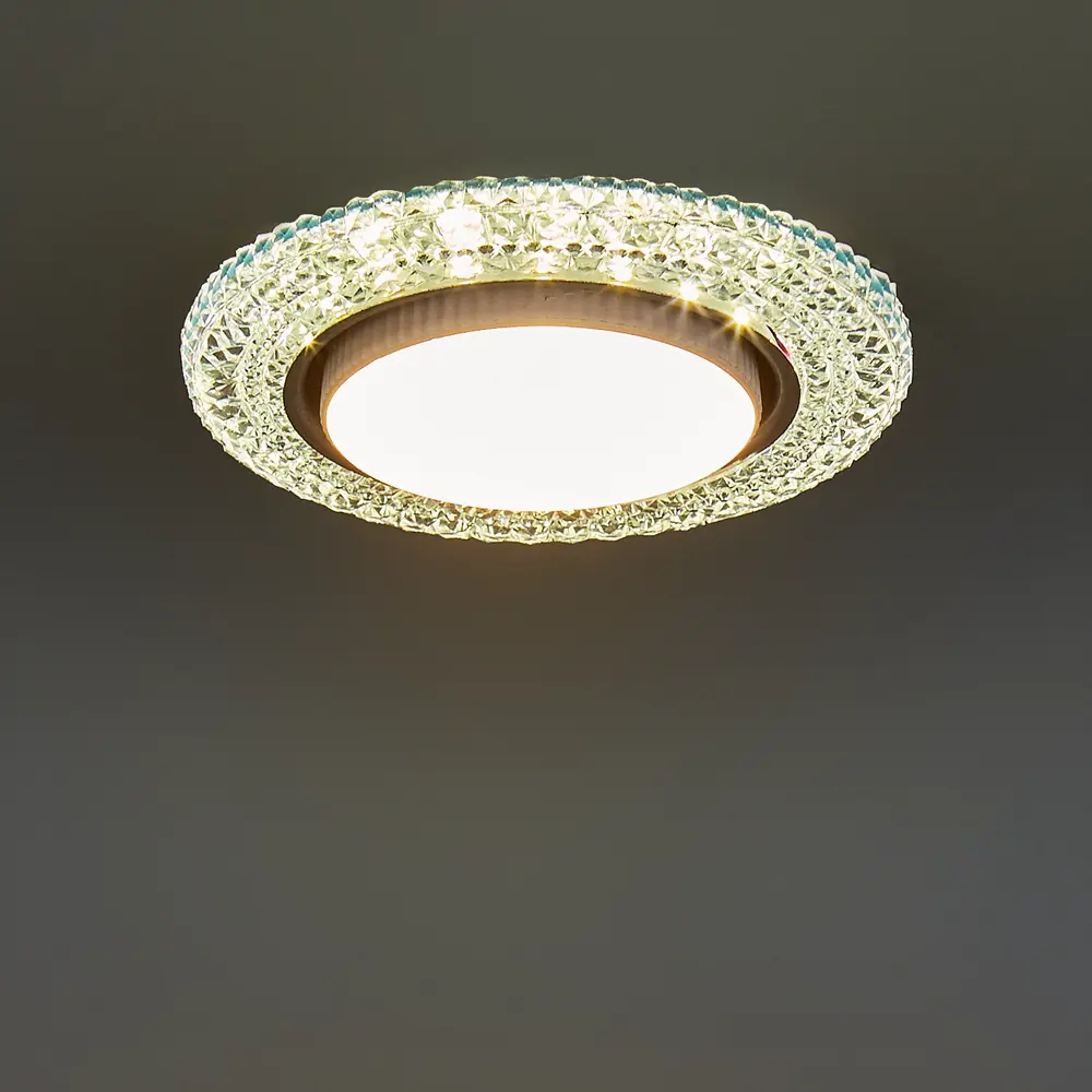 Светильник точечный встраиваемый GX53 с LED подсветкой 06CL5 Santreyd STLM-2132007