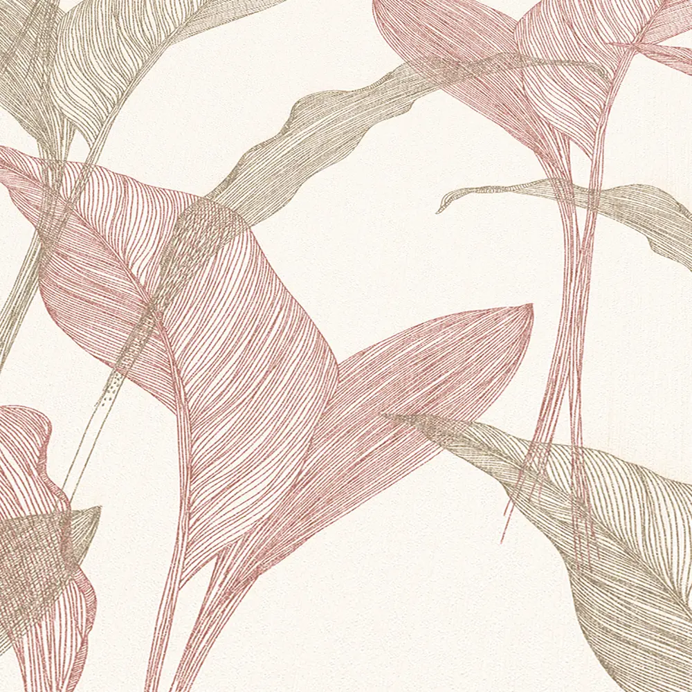 Обои флизелиновые Elle 2 1.06х10 м персиковые ЭР12117-05 Erismann STLM-2202310 - Вид №1