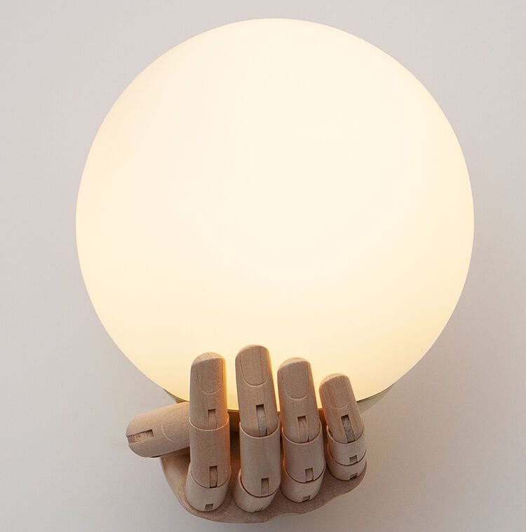 Деревянный настенный светильник ICI ET LÀ Manos ARCH-00074300 - Вид №2