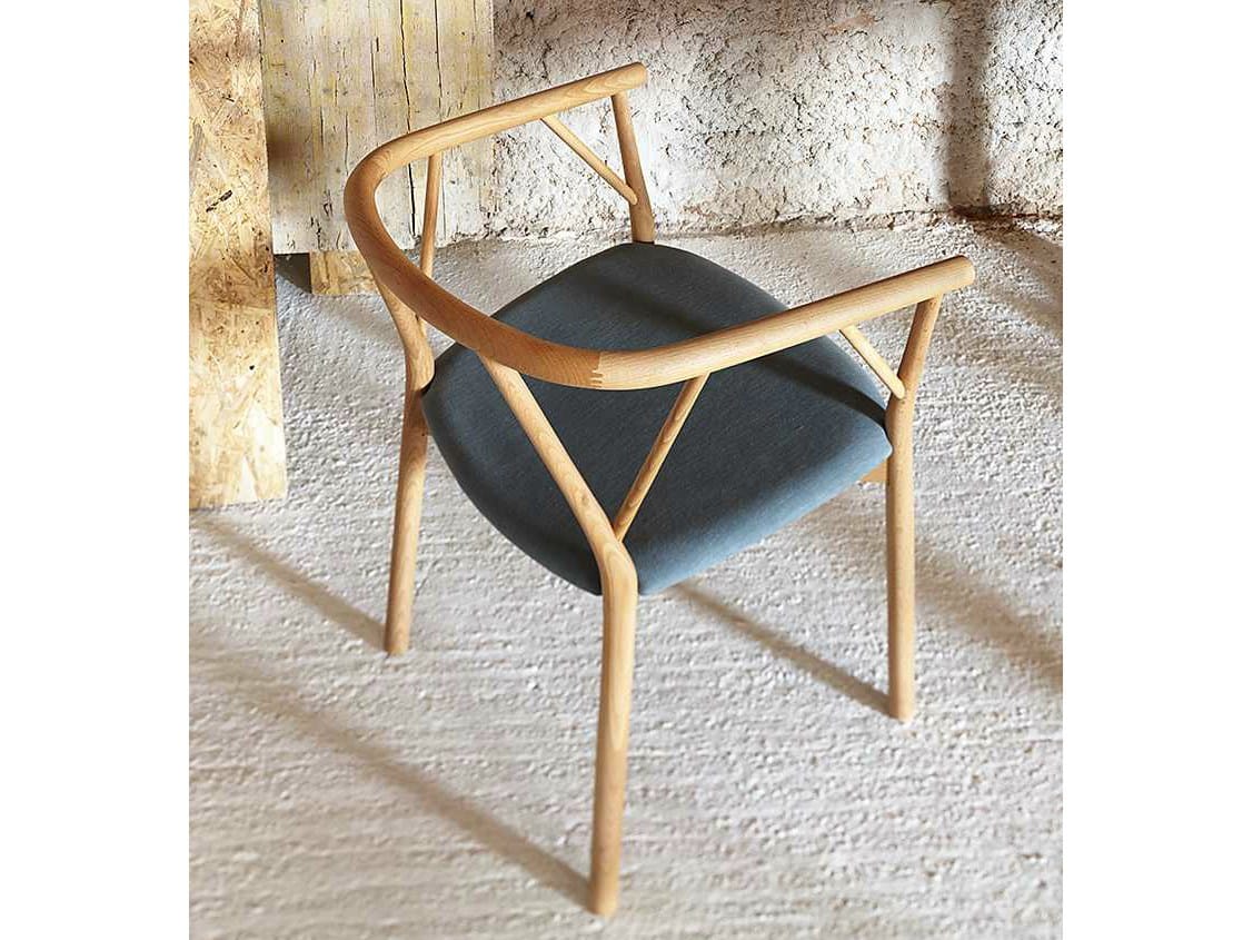 Деревянный стул с подлокотниками Miniforms Валери ARCH-00065557 - Вид №7