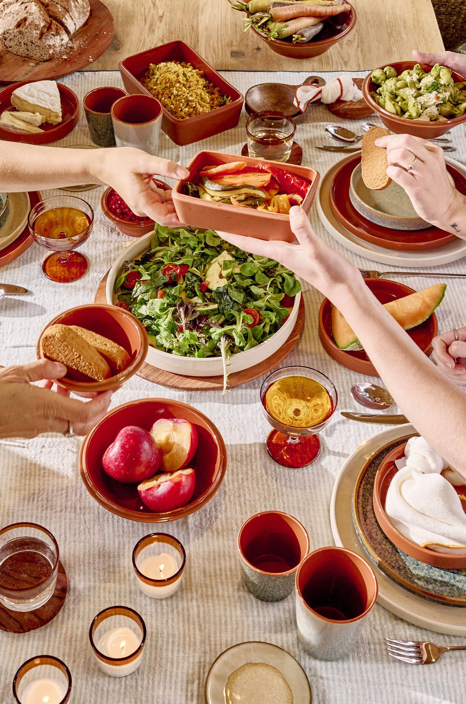 Фарфоровая тарелка с круглым дном POMAX Rasa ARCH-00102510 - Вид №31