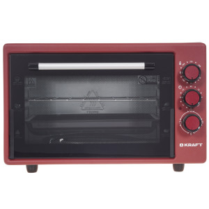 5333040 Мини-печь Kraft KF-MO 3200 R красный