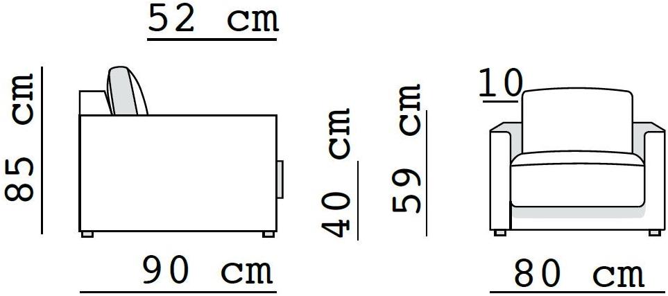 Flexstyle Кожаное кресло с подлокотниками sun-id-1489983 - Вид №6