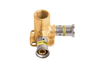 Терминал с латунным кронштейном для газа