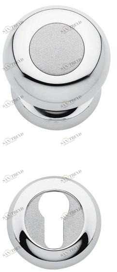 LINEA CALI' Металлическая дверная ручка в классическом стиле с замком Elika sun-id-1364519