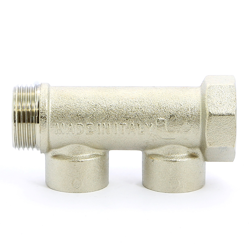 Коллектор НВ 3/4" никелированный ITAP 2 выхода 1/2"В 38мм 450342 - Вид №1