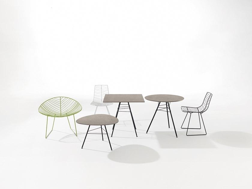 arper Садовый стол круглый дизайн Leaf sun-id-1344440 - Вид №3