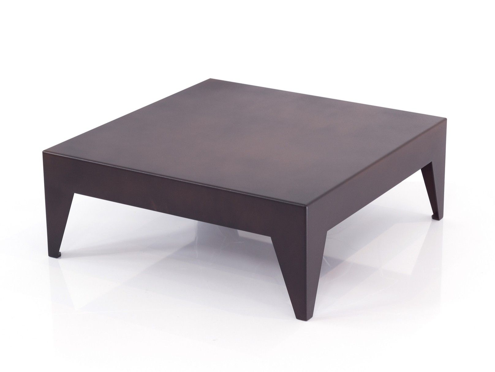 Квадратный металлический журнальный столик ORO NERO Collection Low ARCH-00068378