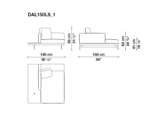 3-местный тканевый диван B&B Italia док ARCH-00033457 - Вид №191