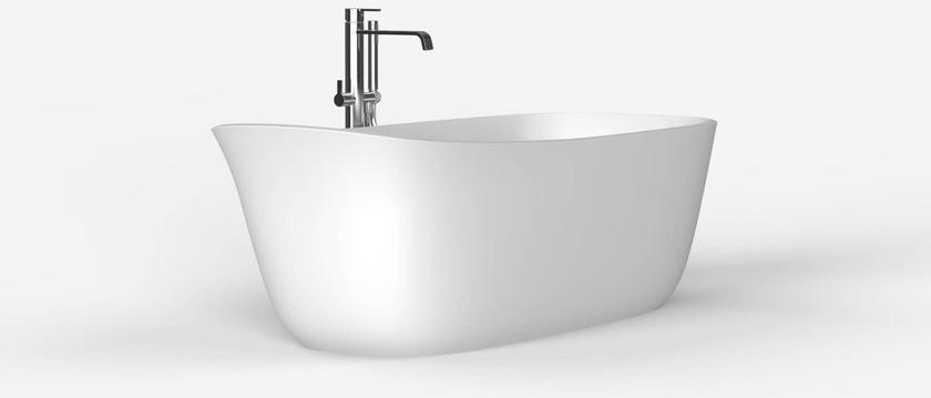 Antonio Lupi Design Отдельностоящая овальная ванна из cristalplant® Antoniolupi sun-id-1470413 - Вид №4