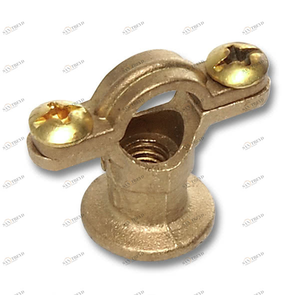 1482610 SANHA 4826C хомут, латунь,  10 мм 