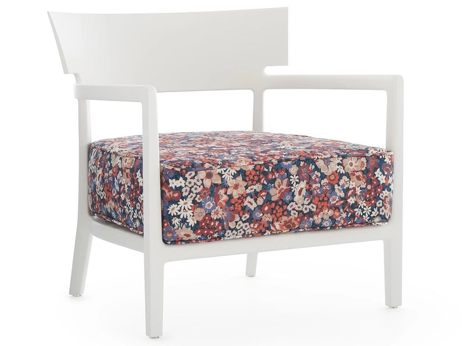Съемное садовое кресло из поликарбоната и ткани с подлокотниками Kartell CARA LIBERTY ARCH-00029641 - Вид №11