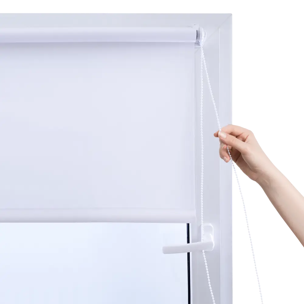 Штора рулонная KREAFORTA Ока 40x160 см белая STLM-2199014 - Вид №11