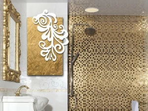 Termo Design Алюминиевый радиатор / декоративный радиатор Doppia piastra - foglia oro Dp 00507b