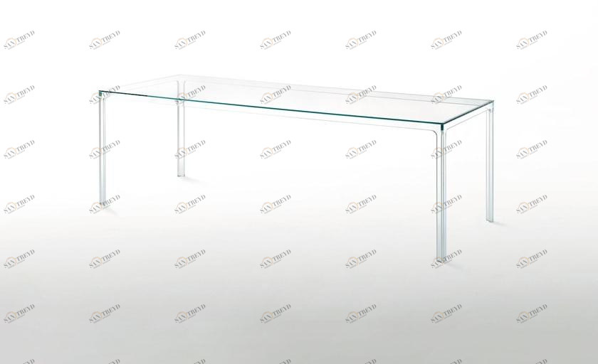 Glas Italia Прямоугольный стол из хрусталя sun-id-1405500